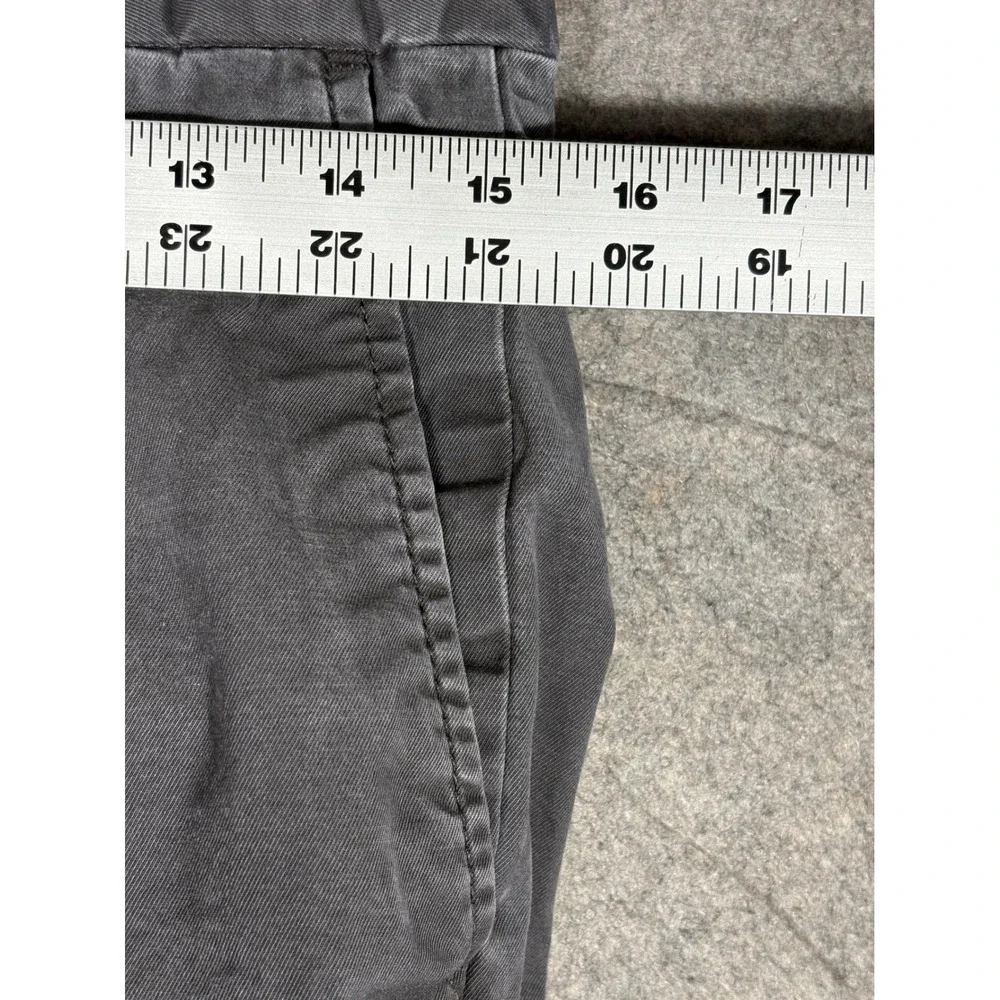 Banana‎ Republic Lived-In Chino Slim Fit Gray Stretch Pants Mens 31x30 Washwell